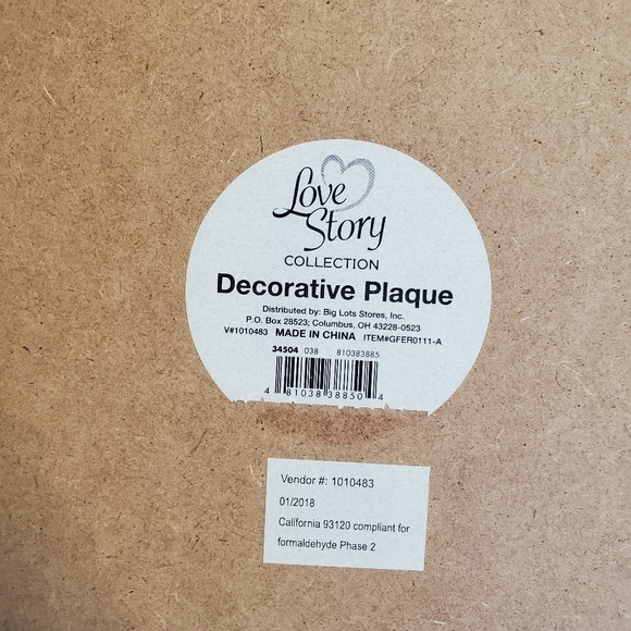 Love Story Decorative Wall Art Set with Inspirational Quotes New - Picture 11 of 12